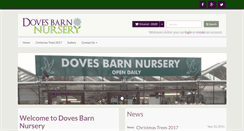 Desktop Screenshot of dovesbarnnursery.co.uk