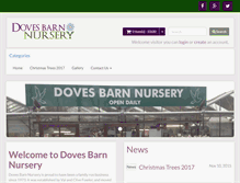 Tablet Screenshot of dovesbarnnursery.co.uk